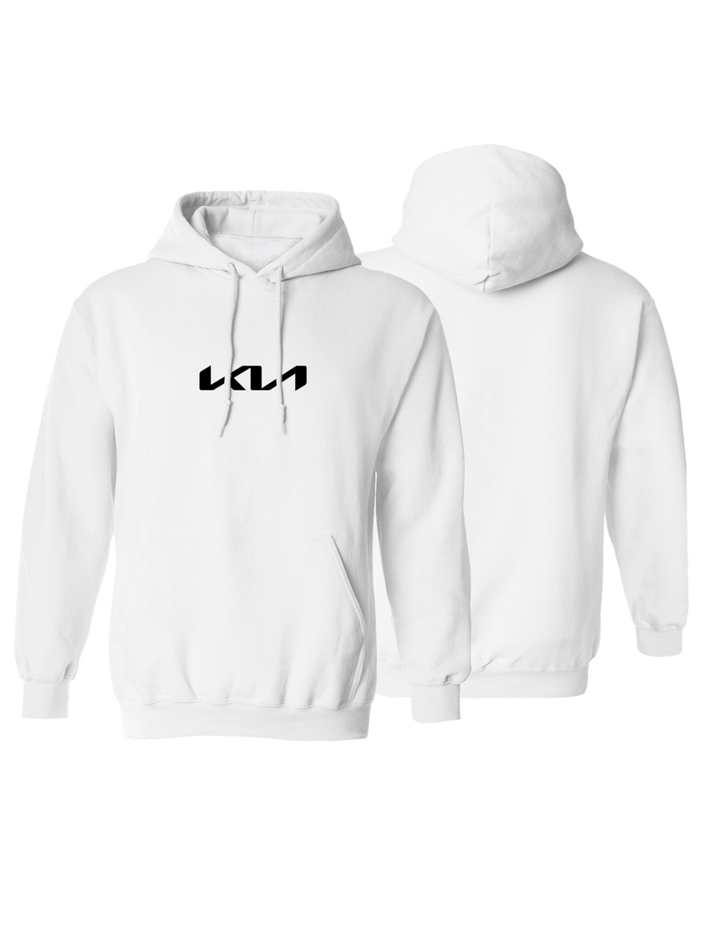 Men’s Kia Pullover Hoodie White